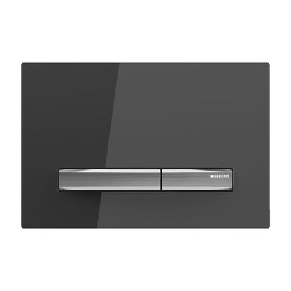 Geberit SIGMA50 SQUARE Zinc frame in chrome