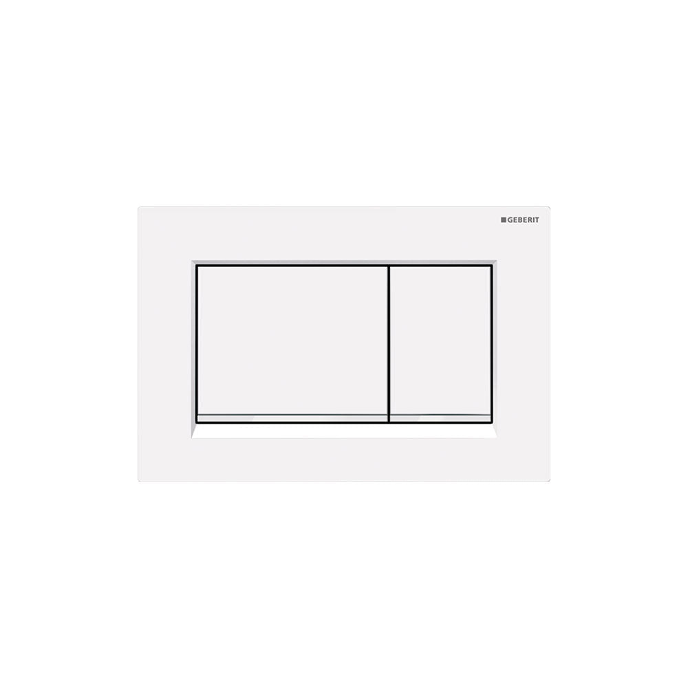 Geberit actuator plate Sigma20 Square for dual flush