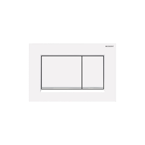 Geberit actuator plate Sigma20 Square for dual flush