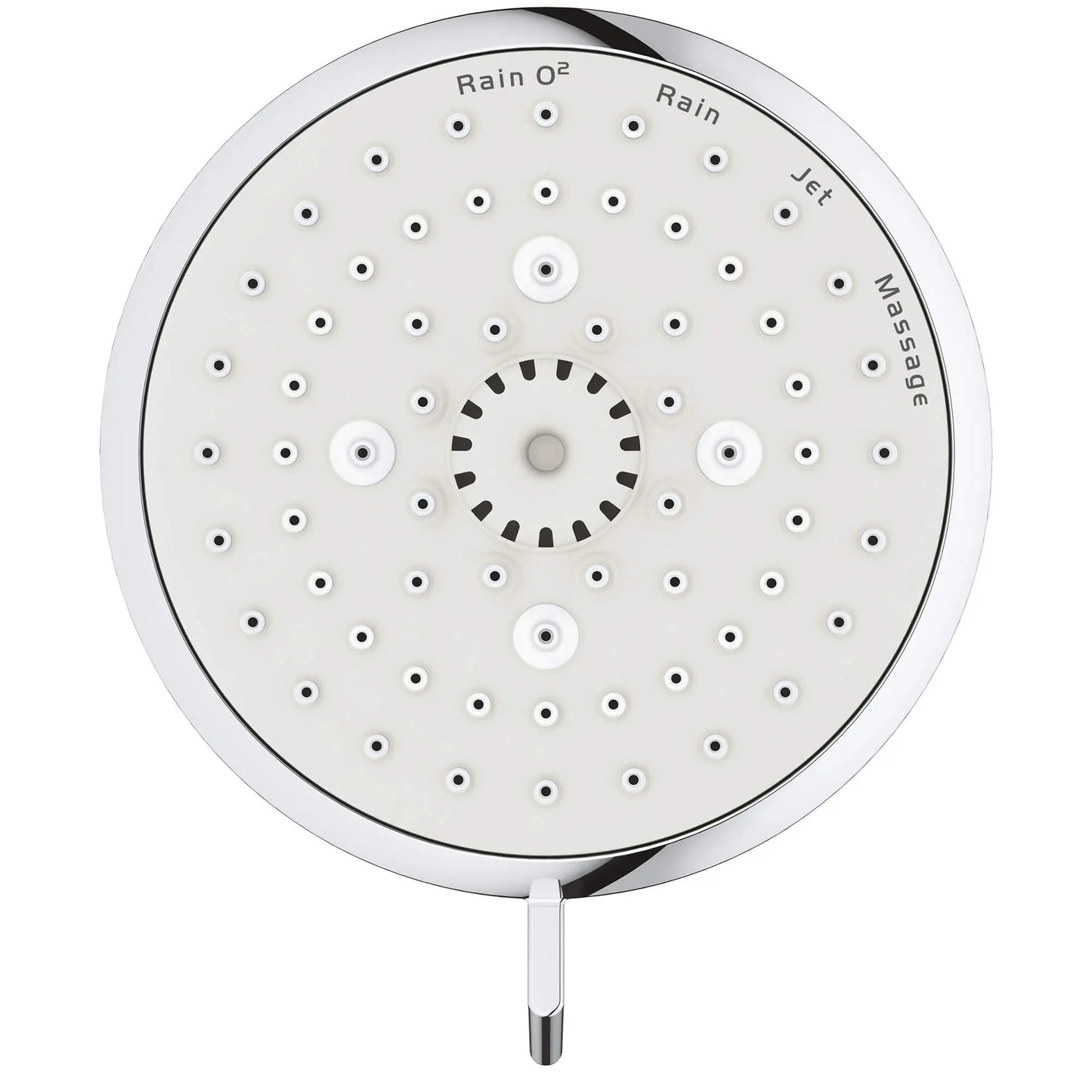 Grohe 100 Shower Head, 4" - 4 Sprays, 9.5 L/min (2.5 gpm)