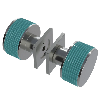 Rubinet Shower Door Knob (set) Satin Nickel