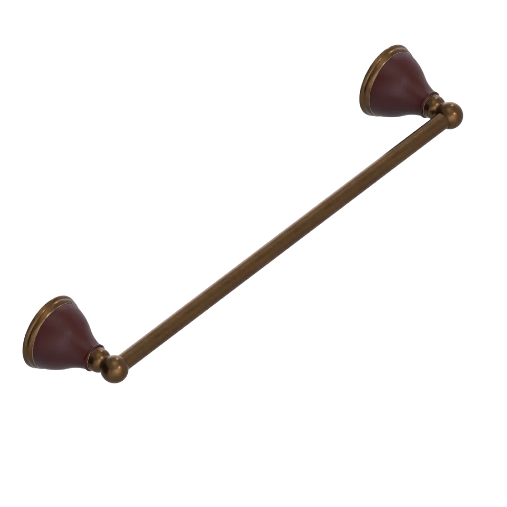 Rubinet Towel Bar 18" Tuscan Brass