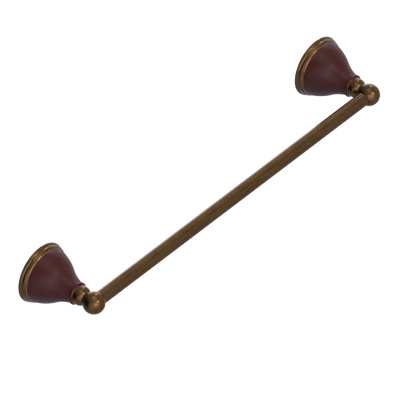 Rubinet Towel Bar 18" Tuscan Brass