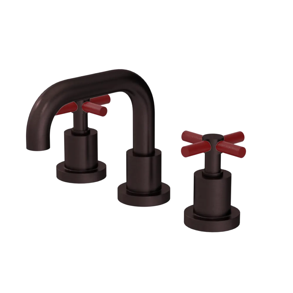 Rubinet Widespread Lav. Set. (less drain) Oil Rubbed Bronze