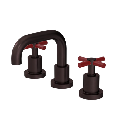 Rubinet Widespread Lav. Set. (less drain) Oil Rubbed Bronze