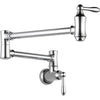 Traditional Delta Wallmount Pot Filler Faucets - Chrome