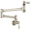 Traditional Delta Wallmount Pot Filler Faucets - Polished Nickel