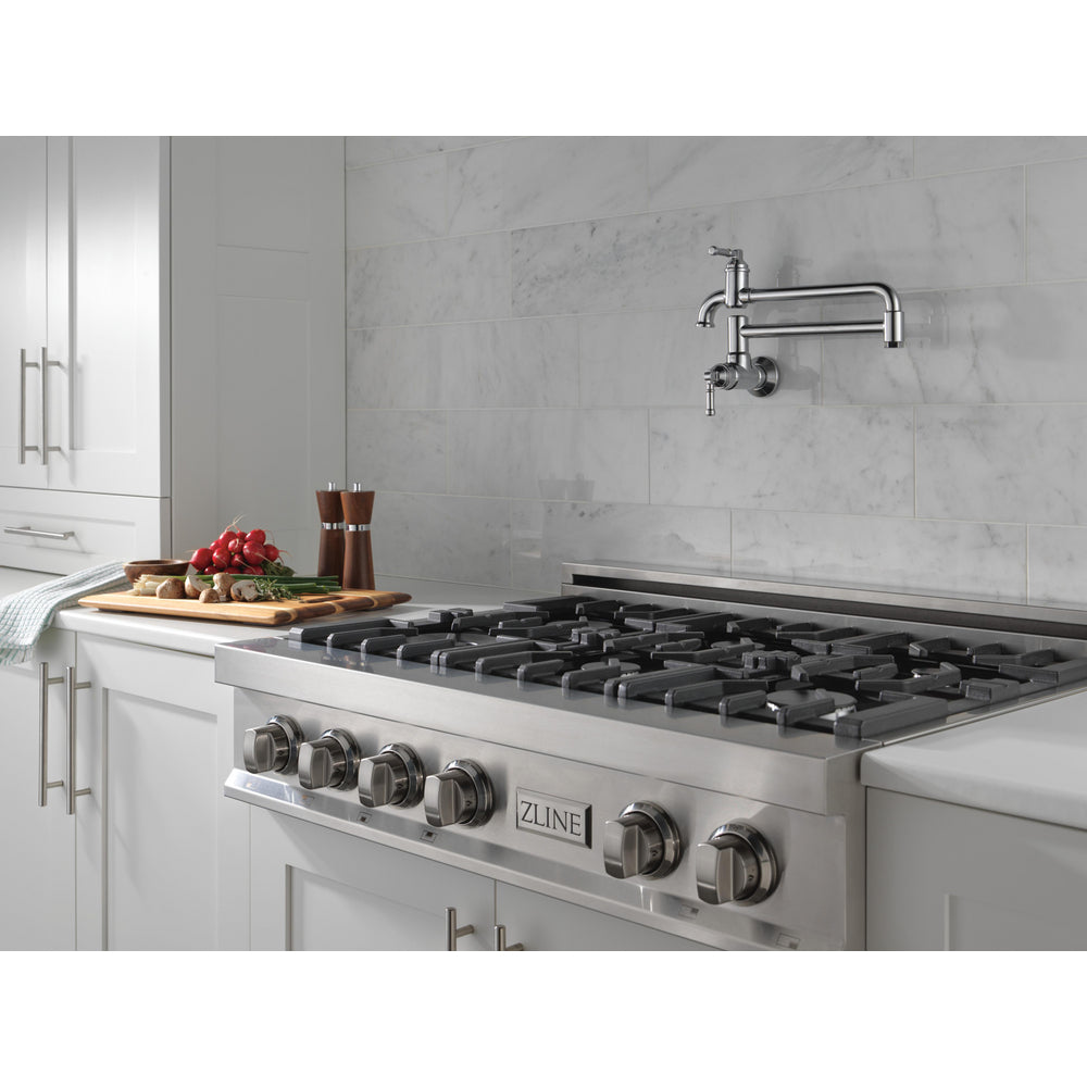 Delta Broderick Wall Mount Pot Filler