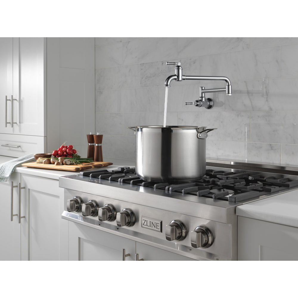 Delta Broderick Wall Mount Pot Filler