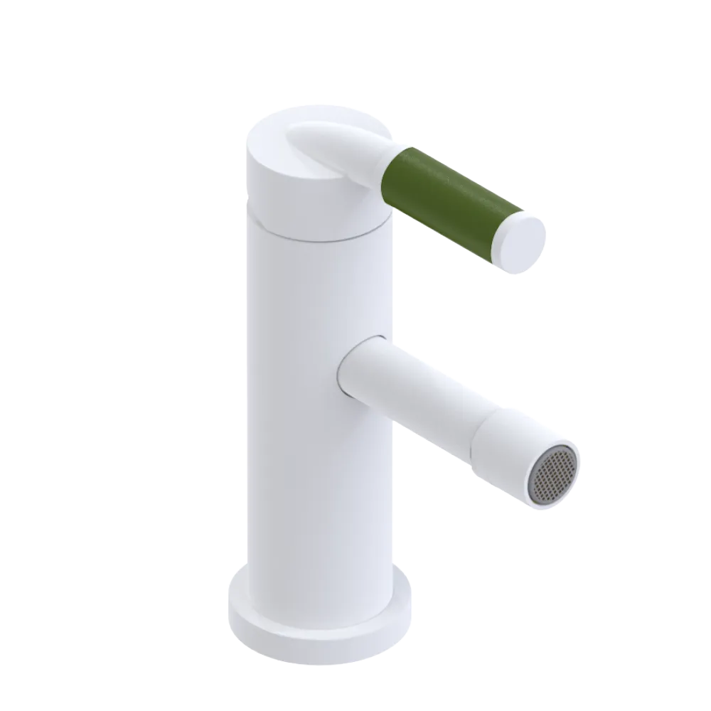 Rubinet Single Control Bidet Fitting (less drain) Matt White
