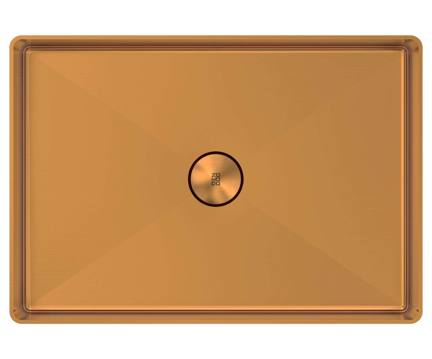Zomodo 20" Rectangular Vessel Sink - Rio Bronze