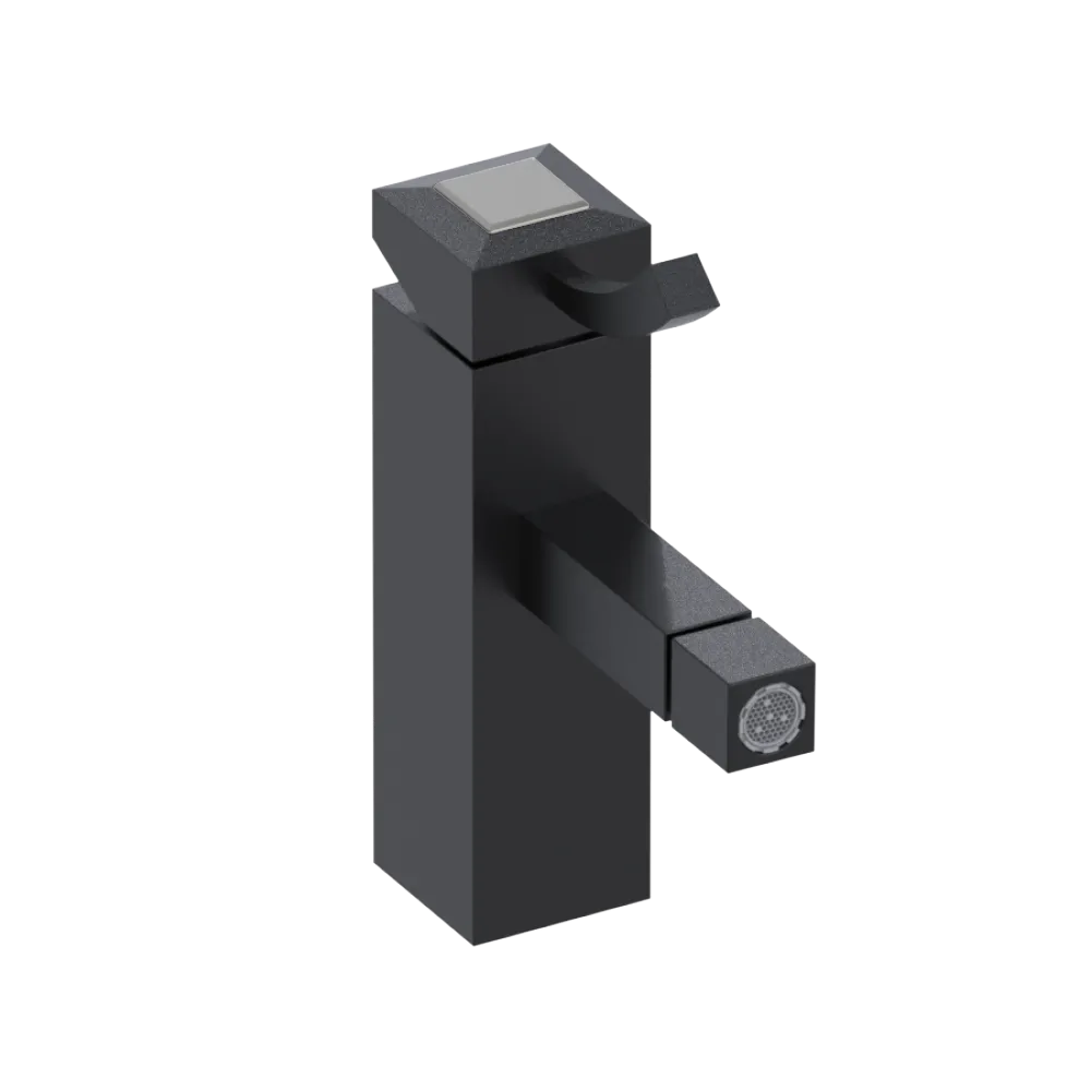 Rubinet Single Control Bidet Fitting (less drain) Matt Black