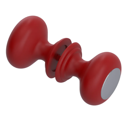 Rubinet Shower Door Knob (set) Maroon