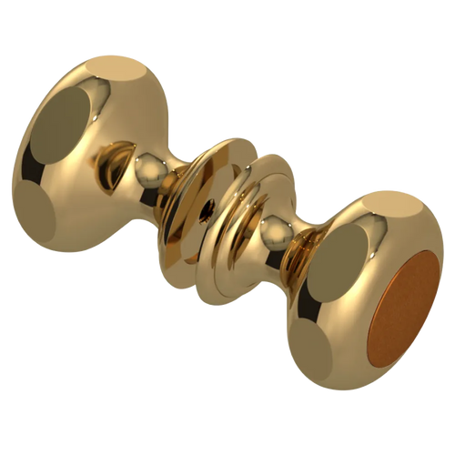 Rubinet Shower Door Knob (set) Gold