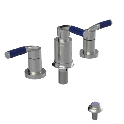 Rubinet Bidet Fitting with Spray, Diverter, and Vacum Breaker (Less Drain) Satin Nickel