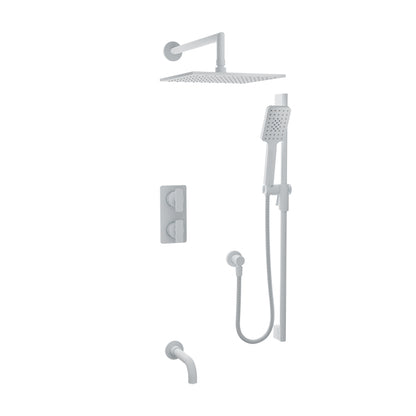 Baril Complete thermostatic pressure balanced shower kit without handle