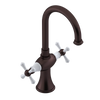 Rubinet Single Hole Dual Handle Lav. Set. (less drain) Oil Rubbed Bronze