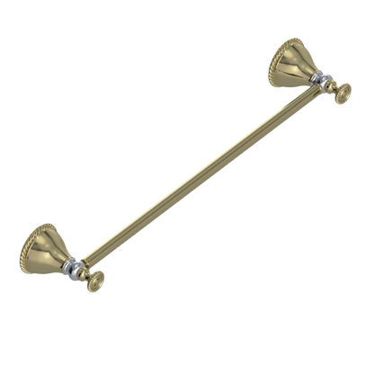 Rubinet Towel Bar 18" Natural Brass