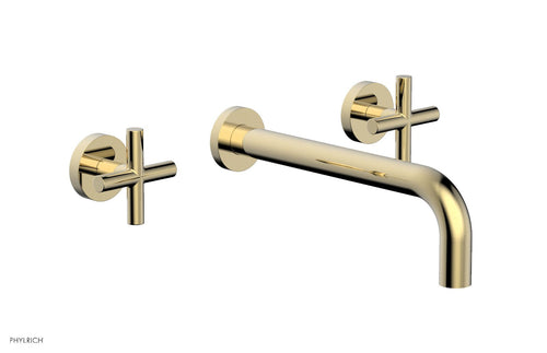 Phylrich TRANSITION - Wall Lavatory Set 10" Spout - Cross Handles 120-11-10