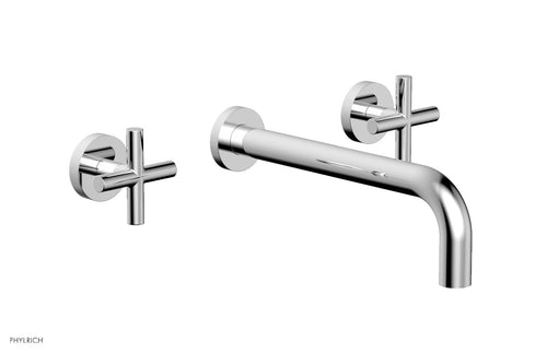 Phylrich TRANSITION - Wall Lavatory Set 10" Spout - Cross Handles 120-11-10