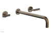 Phylrich TRANSITION - Wall Tub Set 14" Spout - Lever Handles 120-57-14