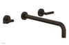 Phylrich TRANSITION - Wall Tub Set 14" Spout - Lever Handles 120-57-14