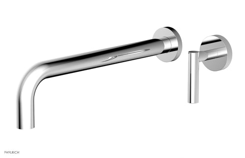 Phylrich Transition 12" Single Handle Wall Lavatory Set - Lever Handle 120-16-12