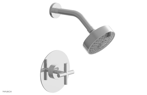 Phylrich TRANSITION - Pressure Balance Shower Set - Cross Handle 120-21