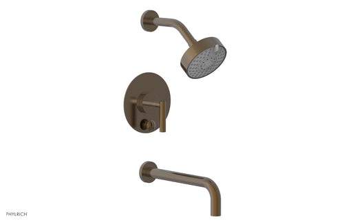 Phylrich TRANSITION - Pressure Balance Tub & Shower Set 10" Spout - Lever Handle 120-27-10