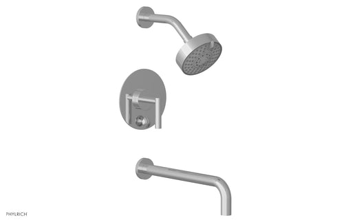 Phylrich TRANSITION - Pressure Balance Tub & Shower Set 12" Spout - Lever Handle 120-27-12