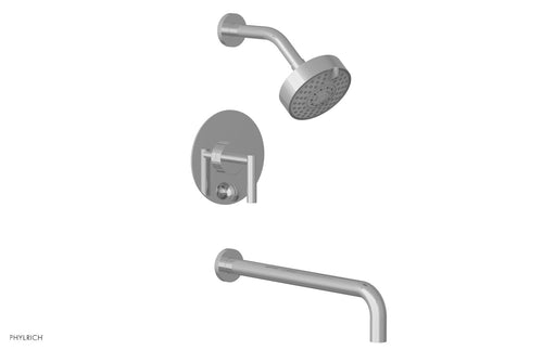 Phylrich TRANSITION - Pressure Balance Tub & Shower Set 14" Spout - Lever Handle 120-27-14
