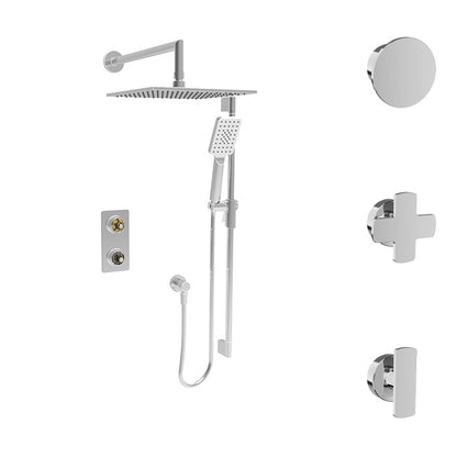 Baril Complete thermostatic pressure balanced shower kit without handle