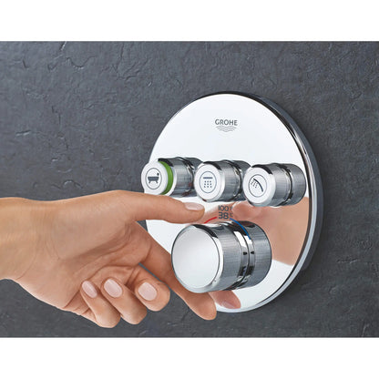Grohtherm® SmartControl Triple Function Thermostatic Valve Trim