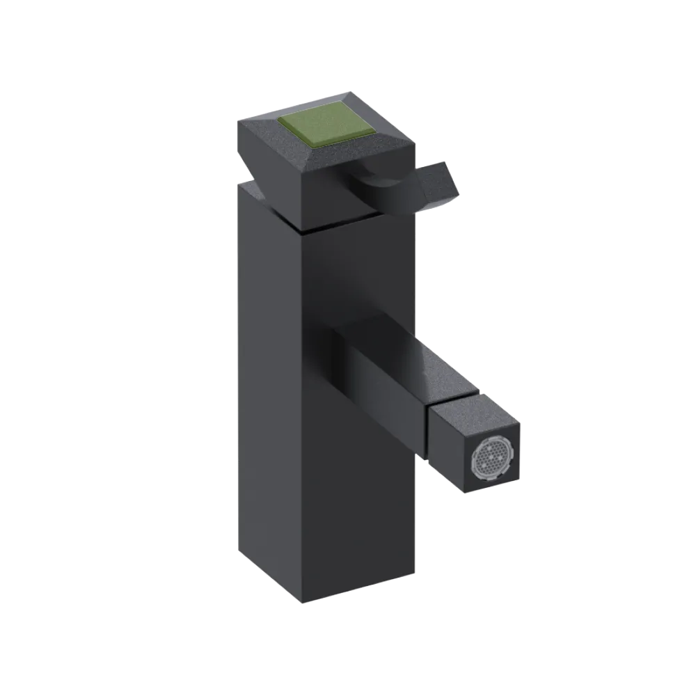 Rubinet Single Control Bidet Fitting (less drain) Matt Black
