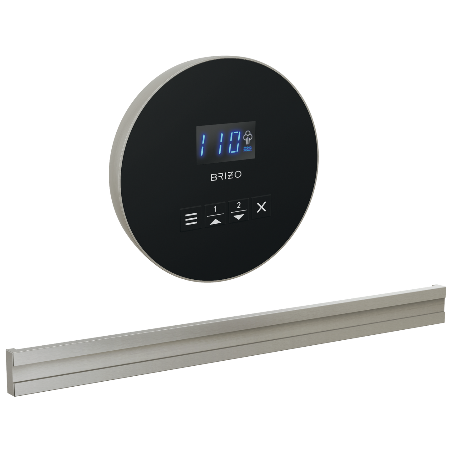 Brizo Round Bilateral Steam Set