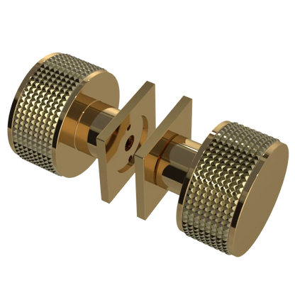 Rubinet Shower Door Knob (set) Gold