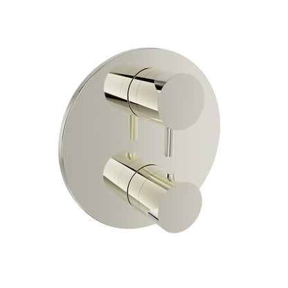 Baril Complete thermostatic pressure balanced shower valve with 3-way diverter