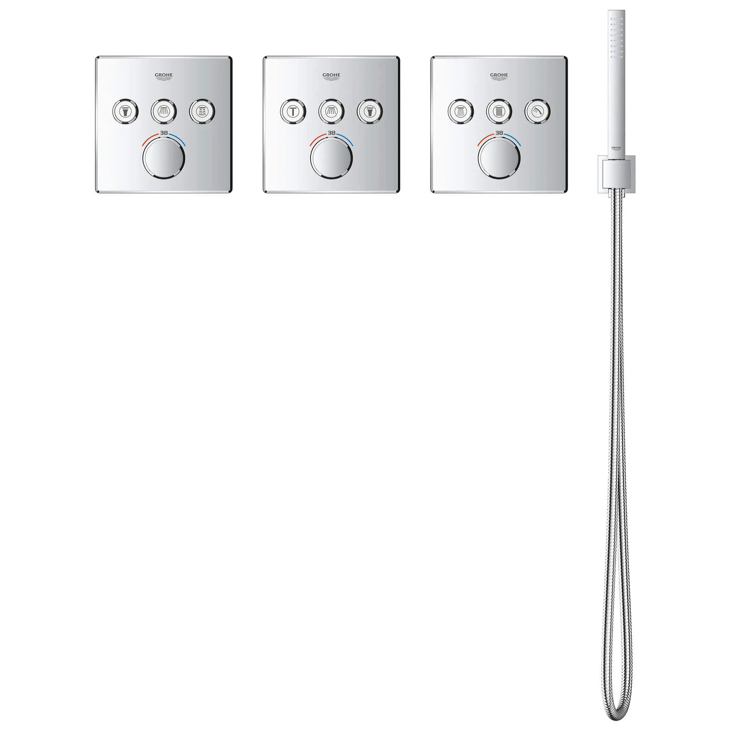 Grohe 59" Metal Shower Hose