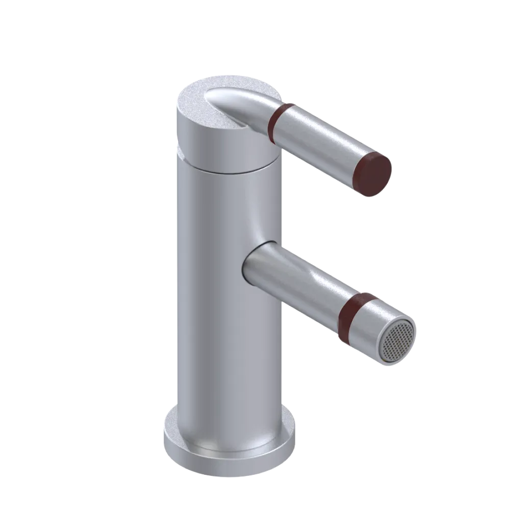 Rubinet Single Control Bidet Fitting (less drain) Satin Chrome
