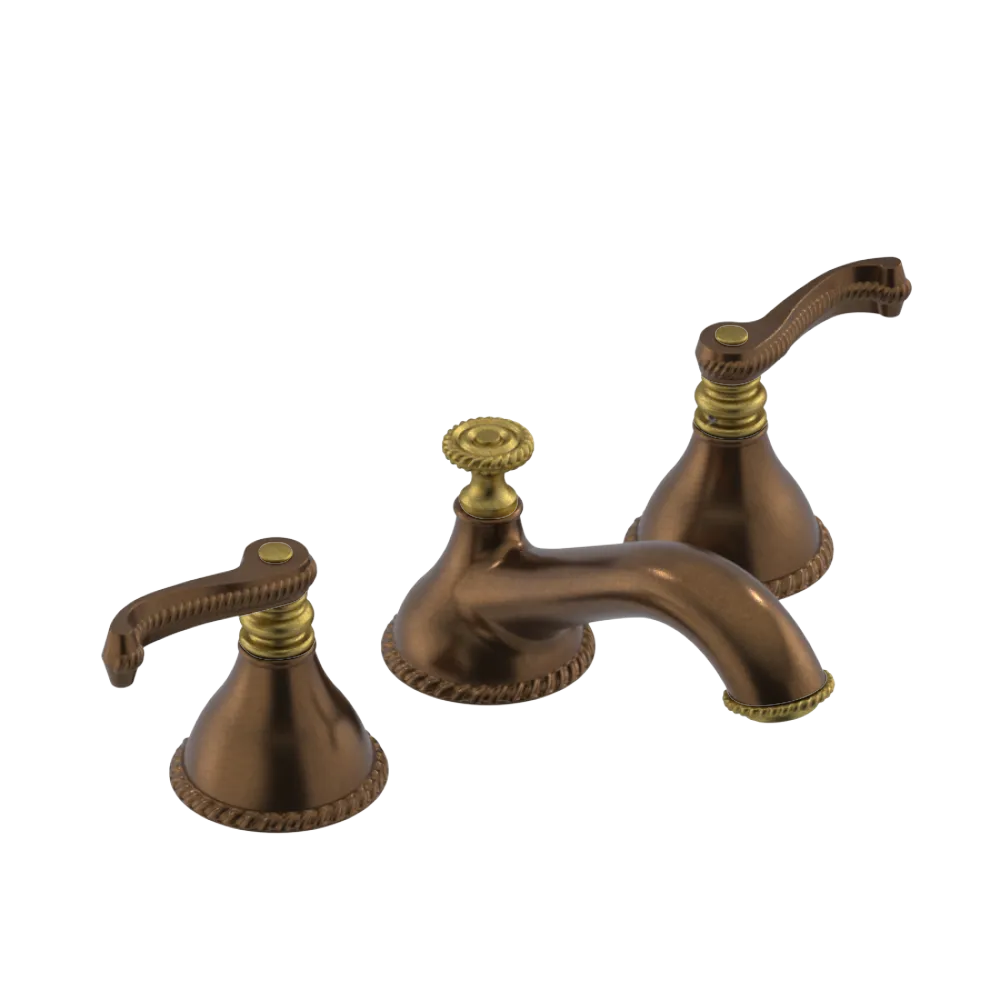 Rubinet Widespread Lav. Set. (less drain) Tuscan Brass