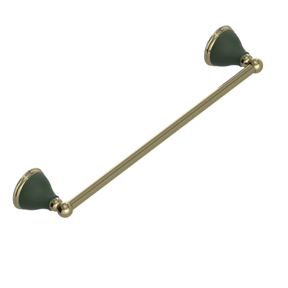 Rubinet Towel Bar 18" Natural Brass