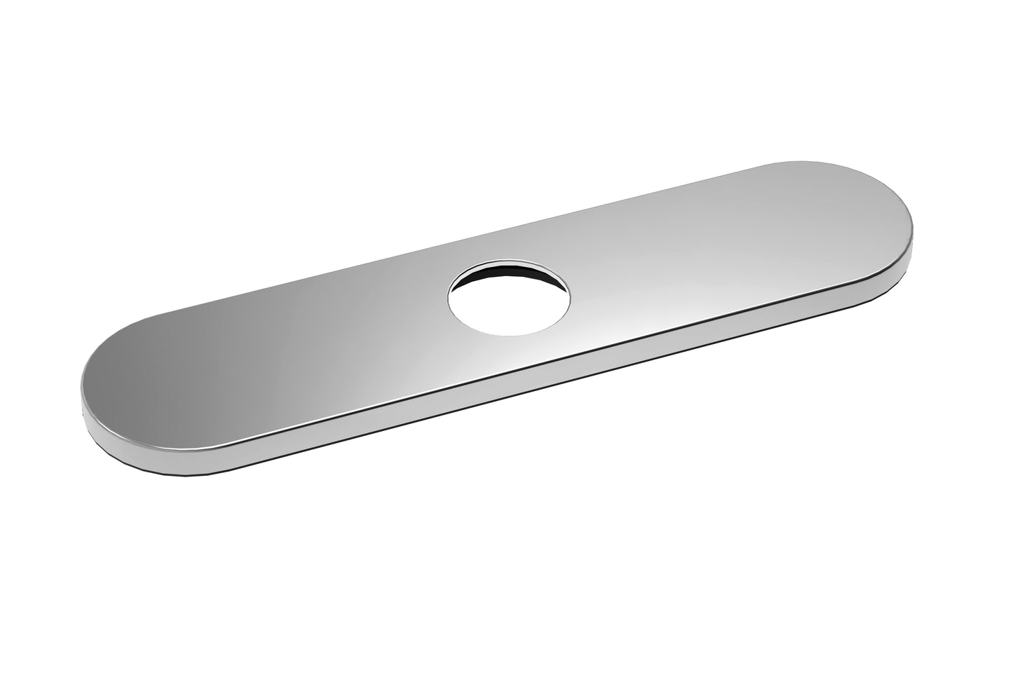 Baril 8" c/c faucet hole cover plate