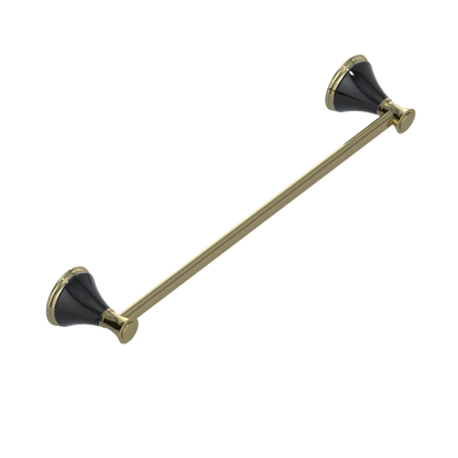 Rubinet Towel Bar 18" Natural Brass
