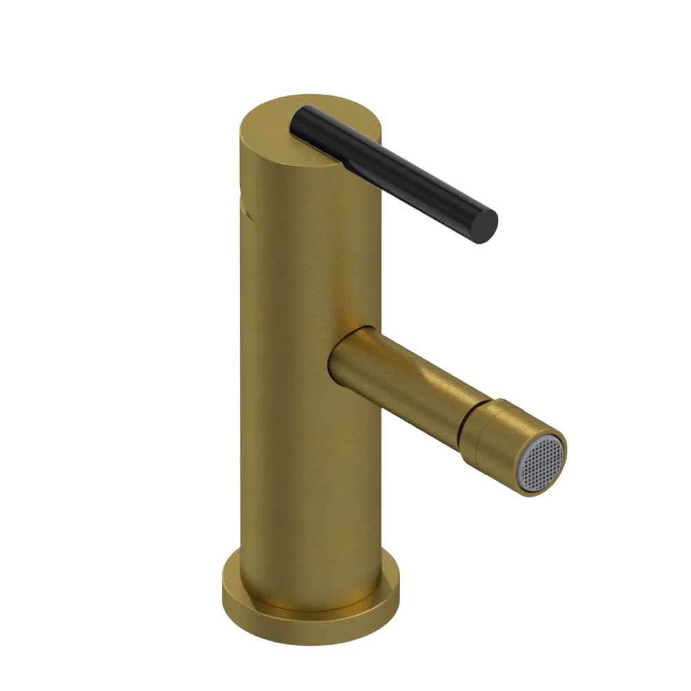 Rubinet Single Control Bidet Fitting (less drain) Antique Brass Matt