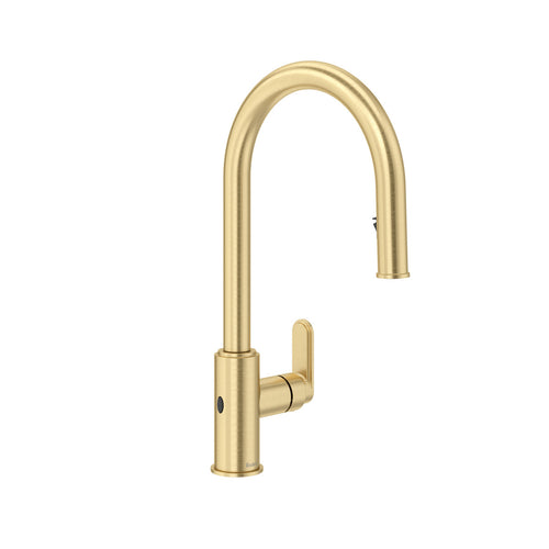 Riobel Arca™ Pull-Down Touchless Kitchen Faucet With C-Spout