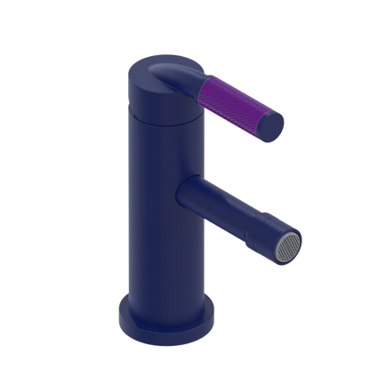 Rubinet Single Control Bidet Fitting (less drain) Midnight Blue