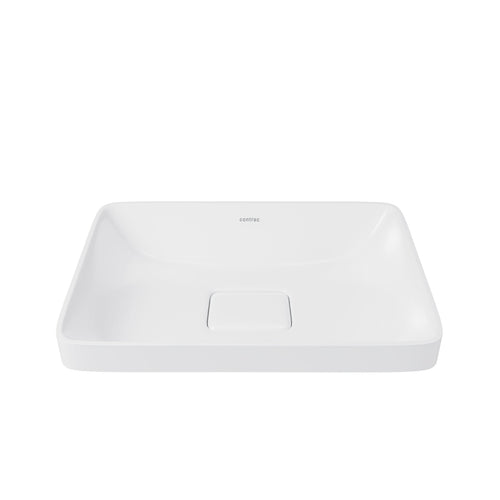 Contac Madison – 13-0087A-W – Semi-Recessed Vessel Sink