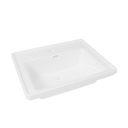 Contac Castlefield – 13-1525A-W –  Rectangular Drop-In Sink