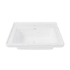 Contac Castlefield – 13-1525A-W –  Rectangular Drop-In Sink