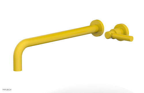 Phylrich Basic 14" Single Handle Wall Lavatory Set - Lever Handle D130-18